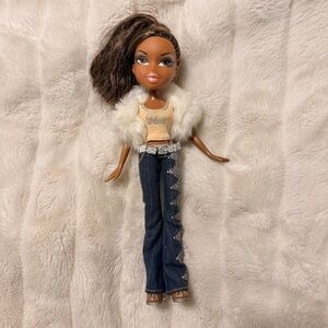 Vintage Y2K Extremely Rare Bratz Forever Diamondz Sasha Doll AS IS